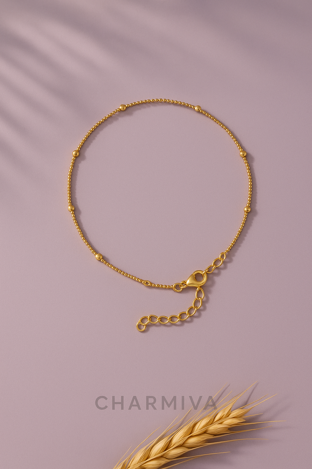 Elara Bead Anklet