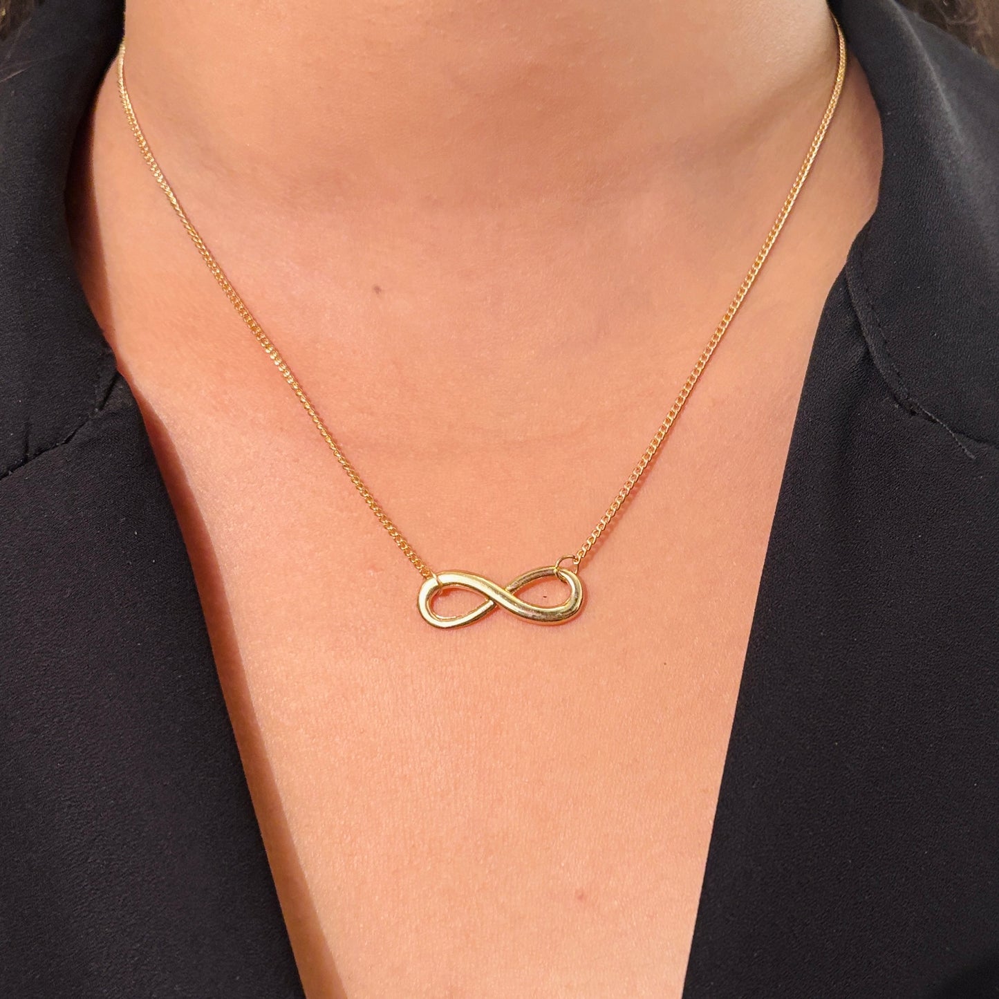infinity Gold necklaces for women