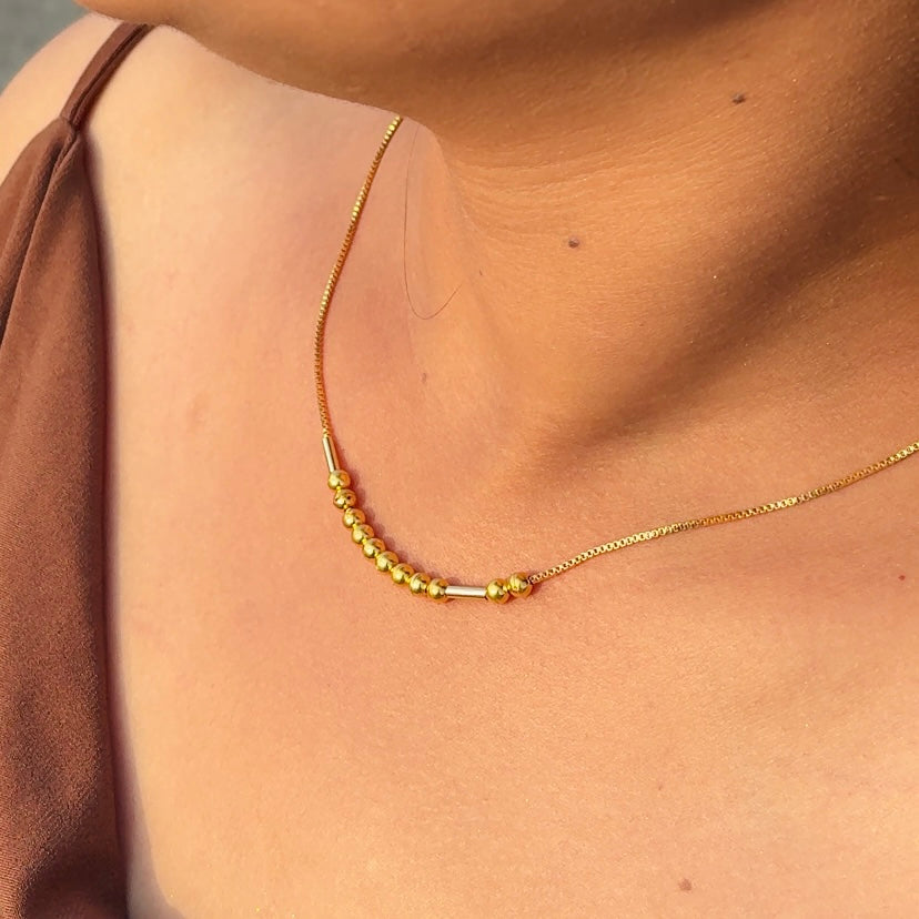 Morse Code Necklace