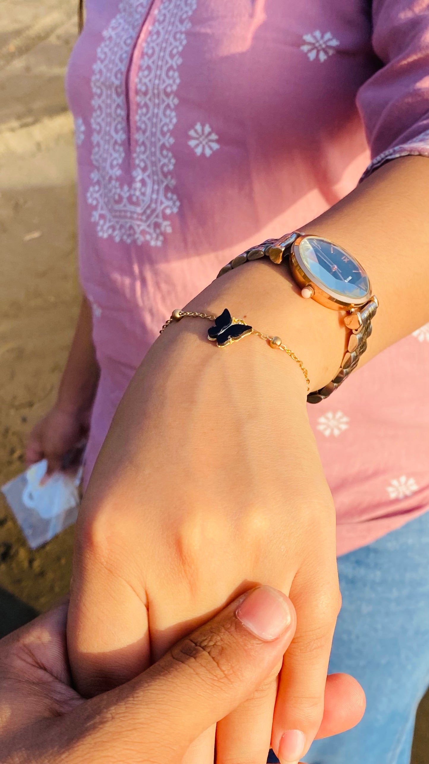 Sleek Butterfly Bracelet