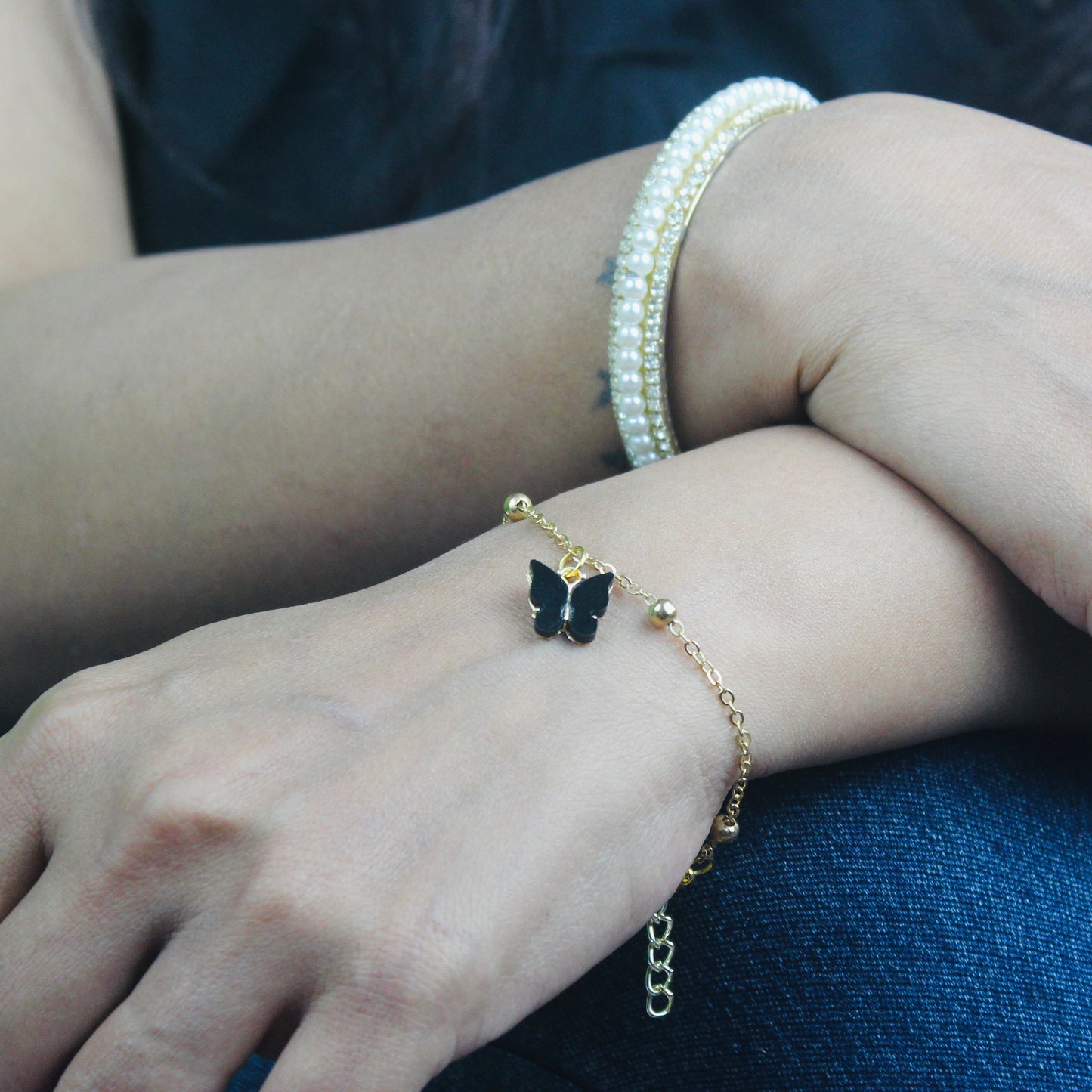 Butterfly Chain Bracelet for women