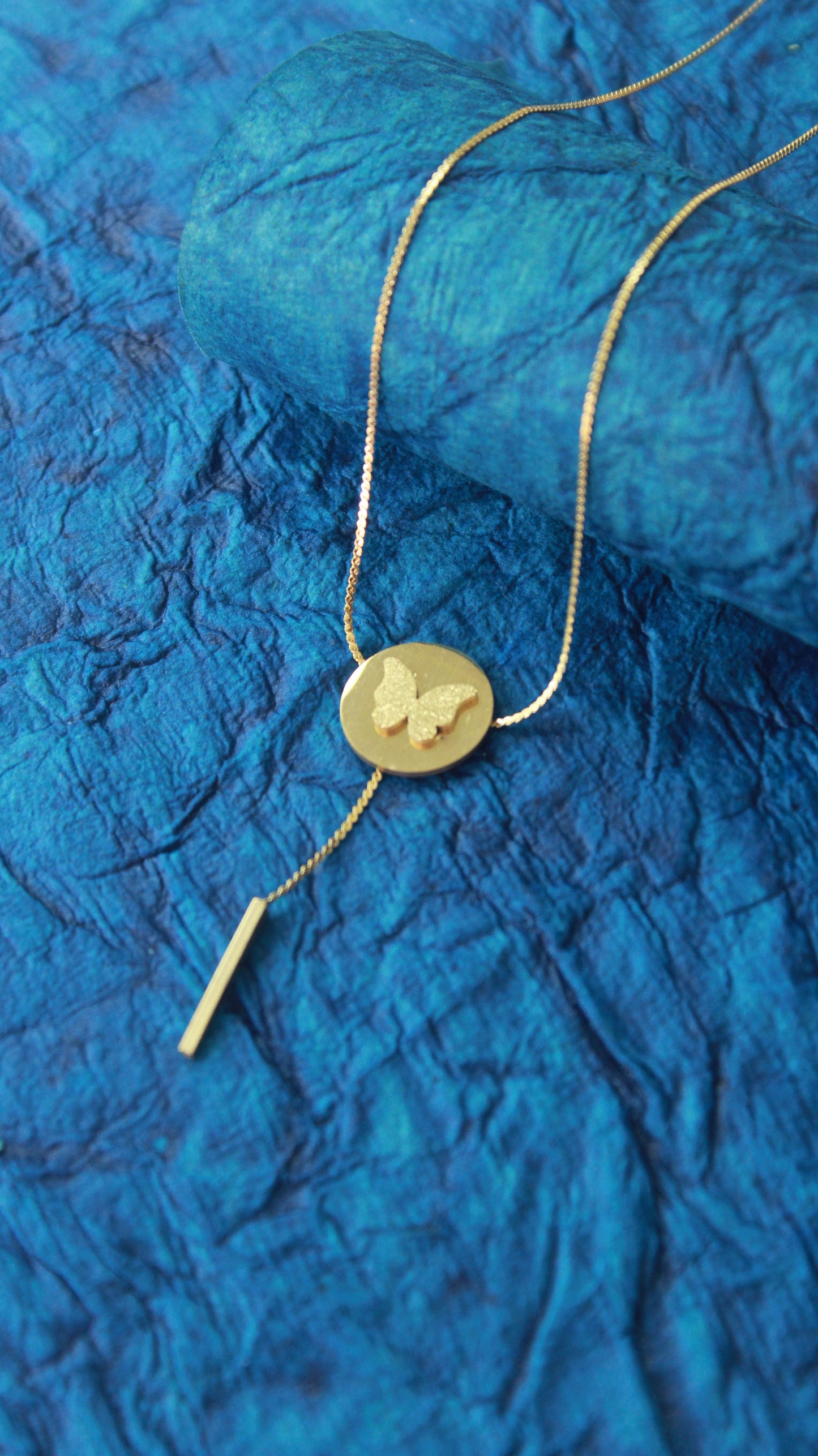 Butterfly Snake Chain Necklace