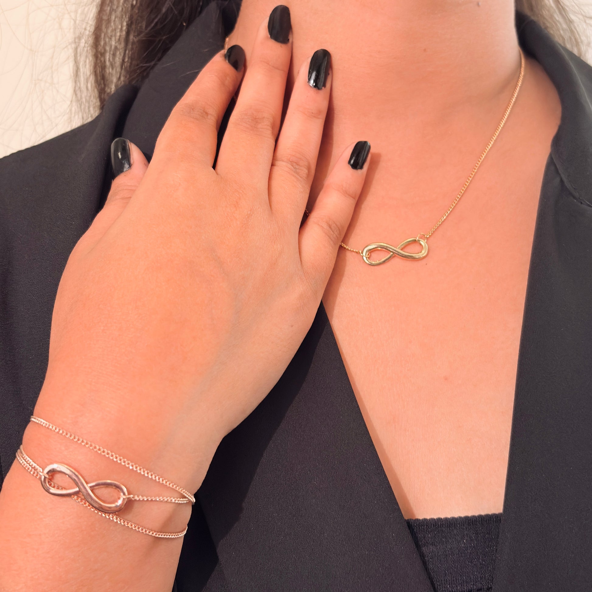 Infinite love necklaces for women